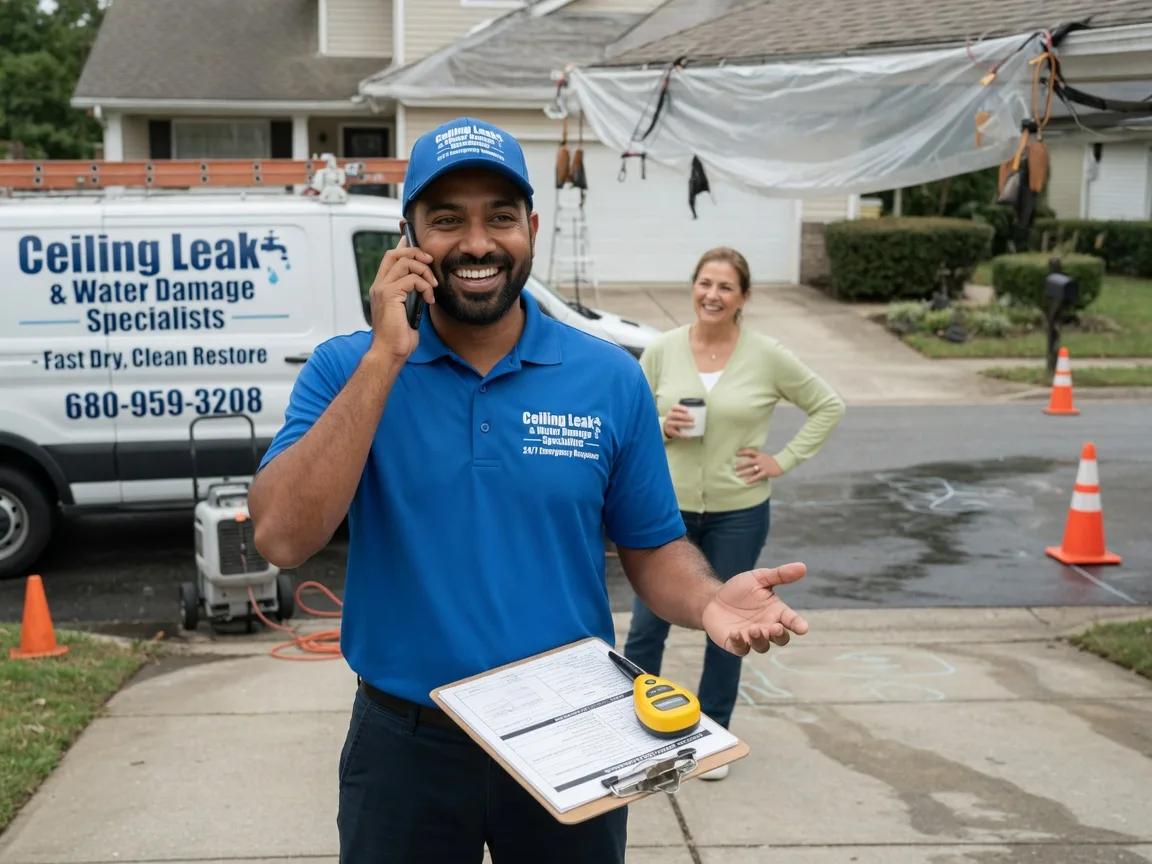 Ceiling Leak Cleanup Saint Patrick, MO FAQs